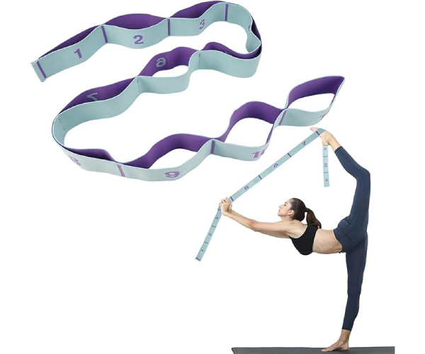 stretchband mit 11 schlaufen, yoga stretchband, yoga stretch strap, fitnessbänder, yoga stretch strap stretchband mit 11 schlaufen, yoga stretchband, yoga stretch strap, fitnessbänder, yoga stretch strap