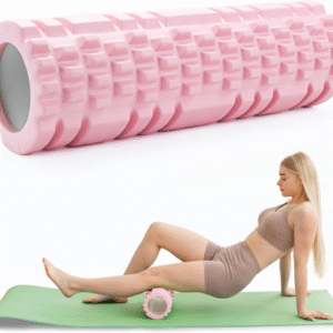 Heim pilatesrolle inkl. yogasäule, faszienrolle pink, sport foam roller, multifunktions schaumstoffrolle, ideal zum muskelaufbau