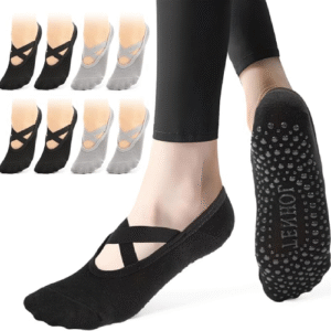 Heim paar pilates socken für damen 39 42, anti rutsch yoga socken, anti rutsch socken, damen, pilates reformer socken, yoga socken